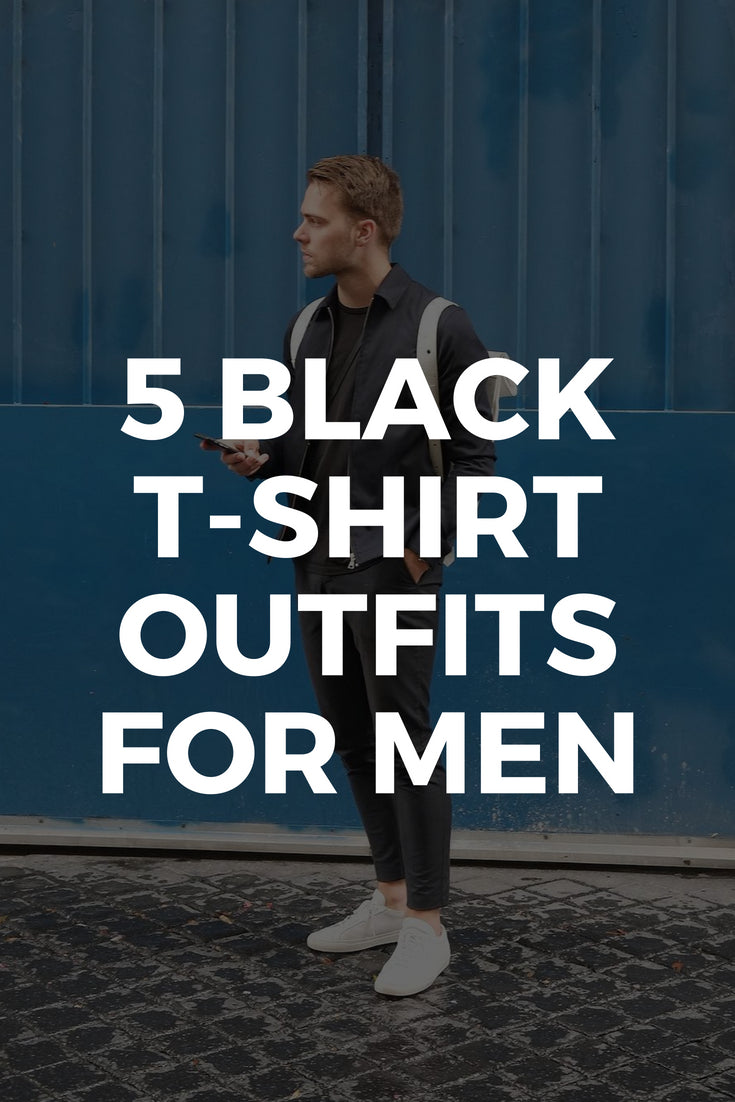 Love wearing black t-shirt? Then you are going to these amazing black t-shirt outfits we've curated for you today. #black #tshirt #mens #fashion #street #style