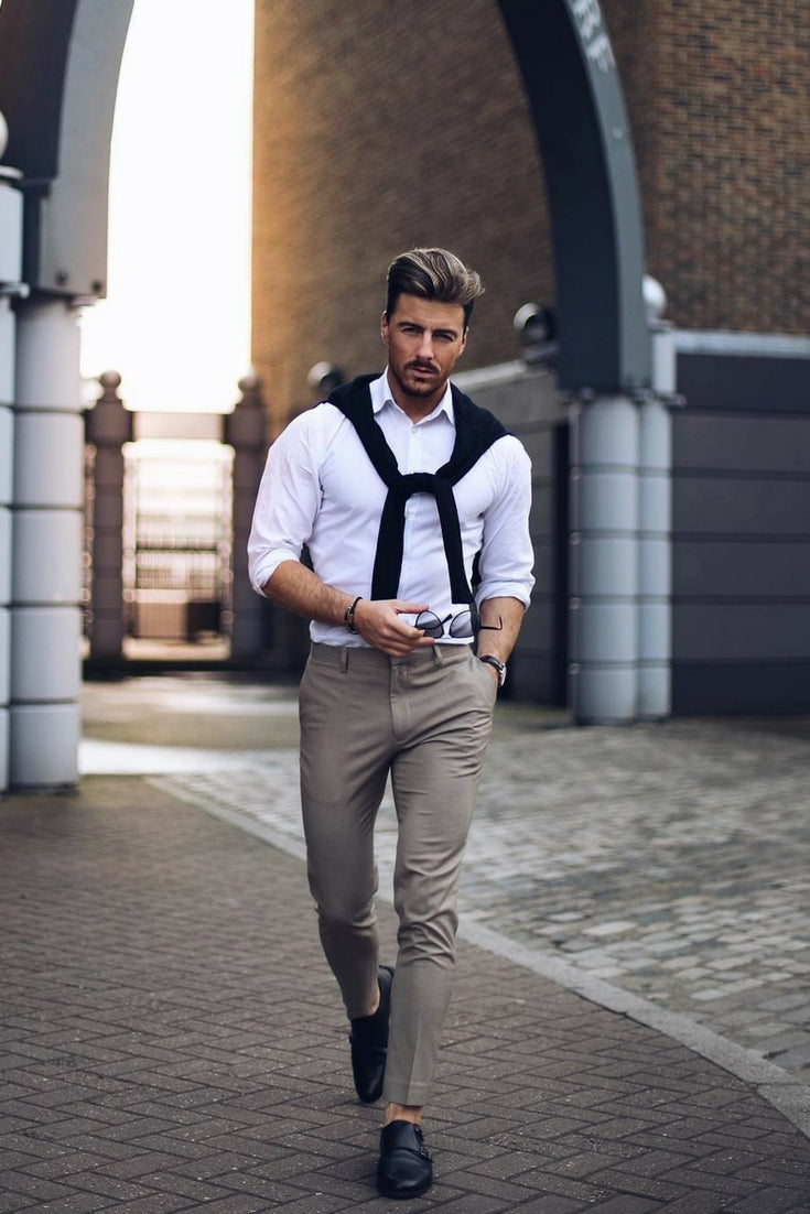 Mens dress shirt outfit ideas 