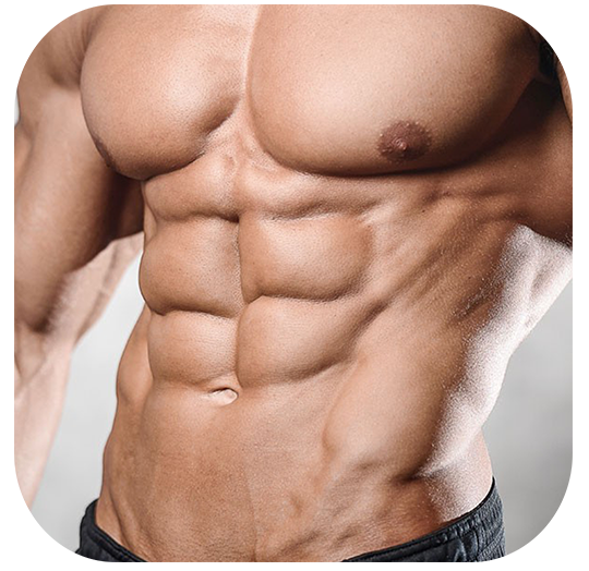 Fat has a way of hiding abs. Why not burn that fat to show them off? 