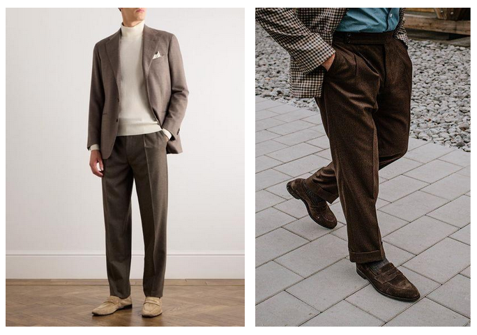 trousers for winter capsule wardrobe for men